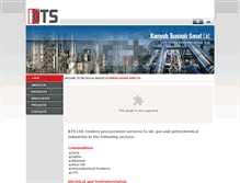 Tablet Screenshot of kts.ir